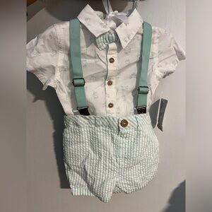 Tommy Bahama Kids 3pc Set - Mint/White